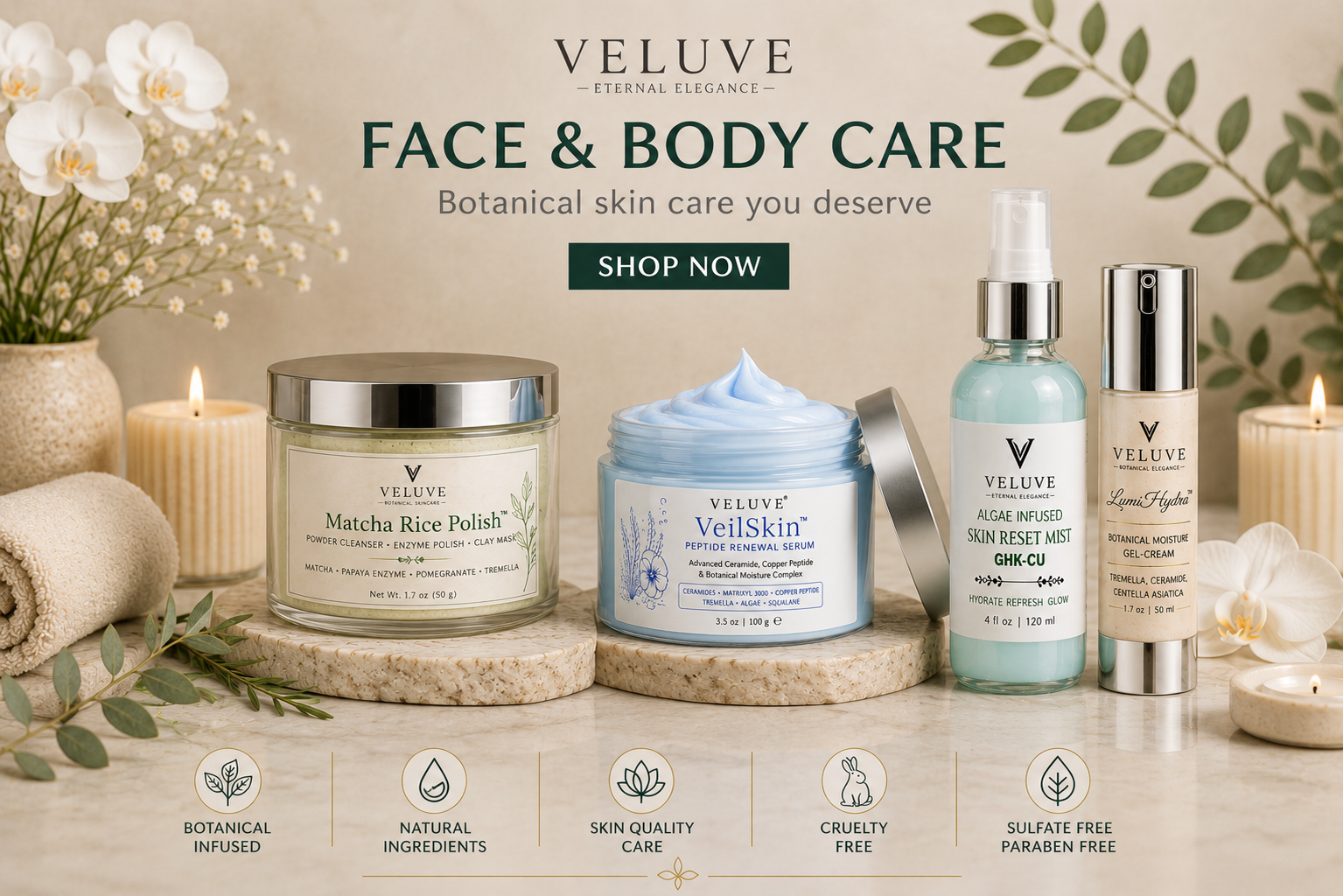 Veluve Face and Body Care