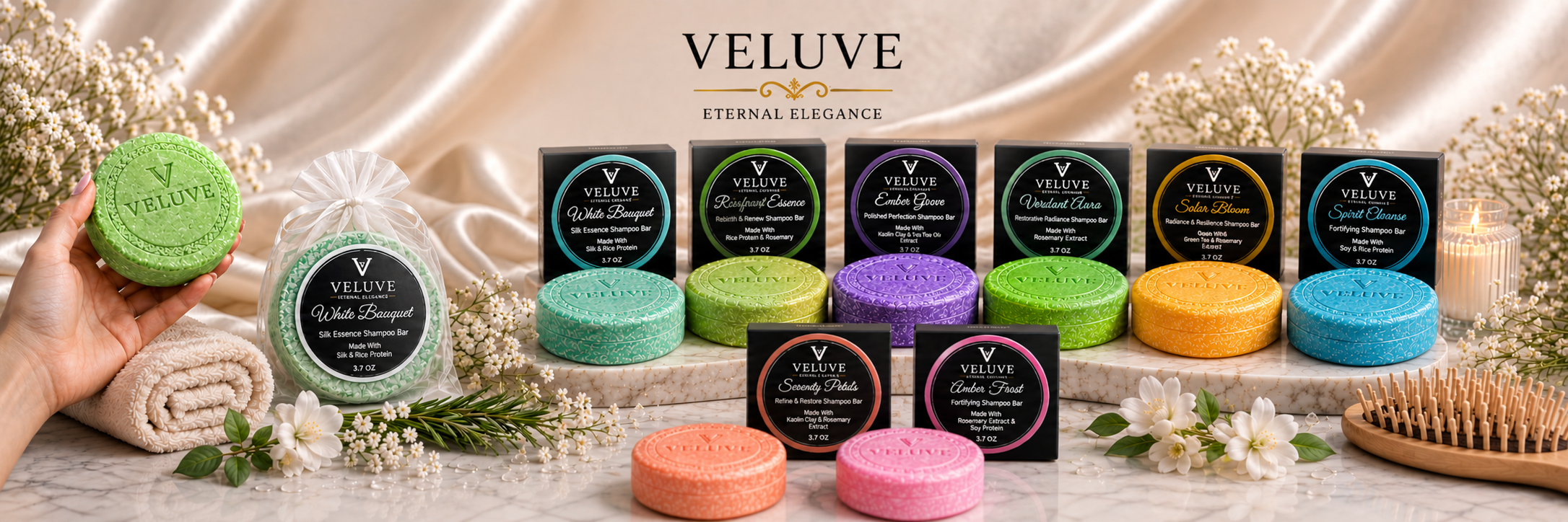 Veluve Shampoo Bars