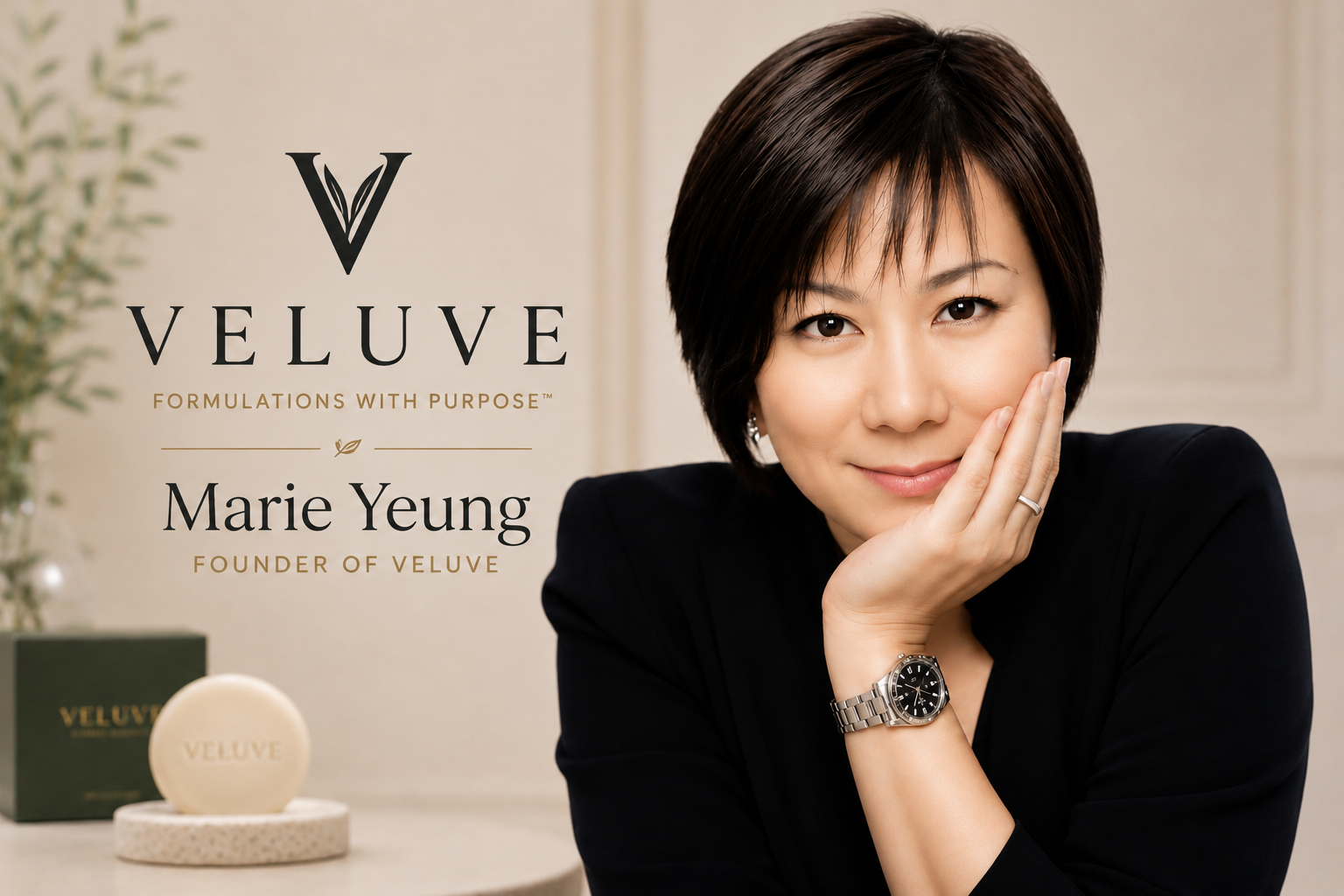 Marie Yeung, Founder of Veluve